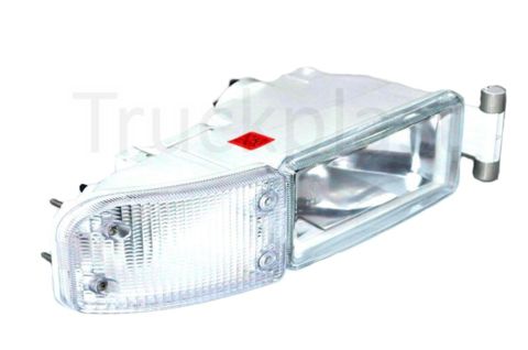 Противотуманка МАН ТГЛ ТГМ ТГА белый поворотник (левая)