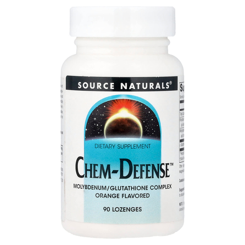 Source Naturals, Chem-Defense™, апельсин, 90 пастилок
