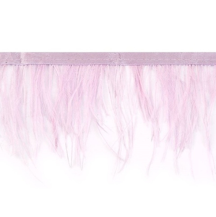 Кант Перо страуса шир.11см сиреневый/col.68