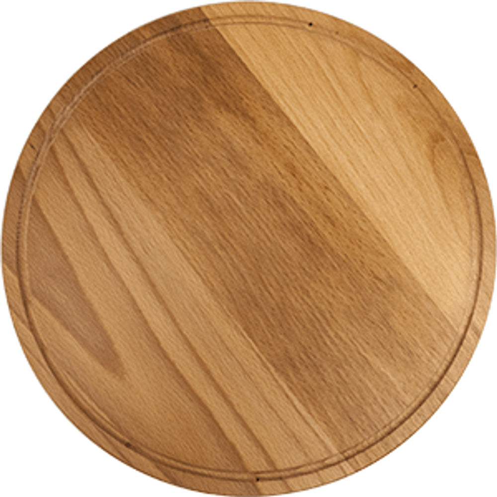 Доска разделочная;бук;D=360,H=20мм