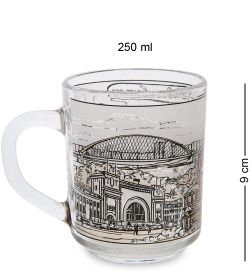 Народные промыслы ЯЛ-15-05/2 Кружка «Новосибирск» (стекло)