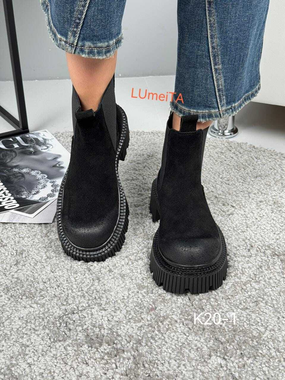 Ботинки нат. кожа по 6 пар (36-40)р./ 20-1