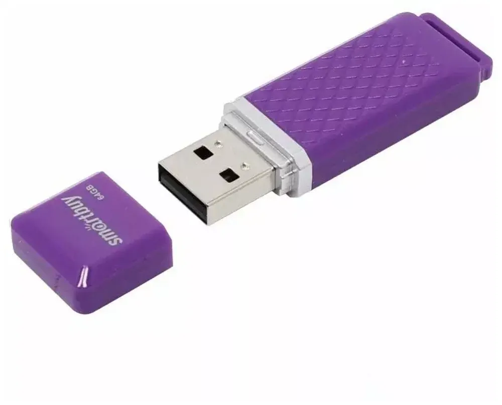 8GB USB2.0 Smartbuy Quartz series Violet