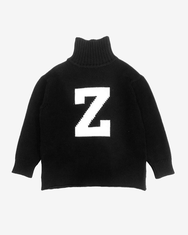 Свитер White Z D Intarsia Черный - фото 1