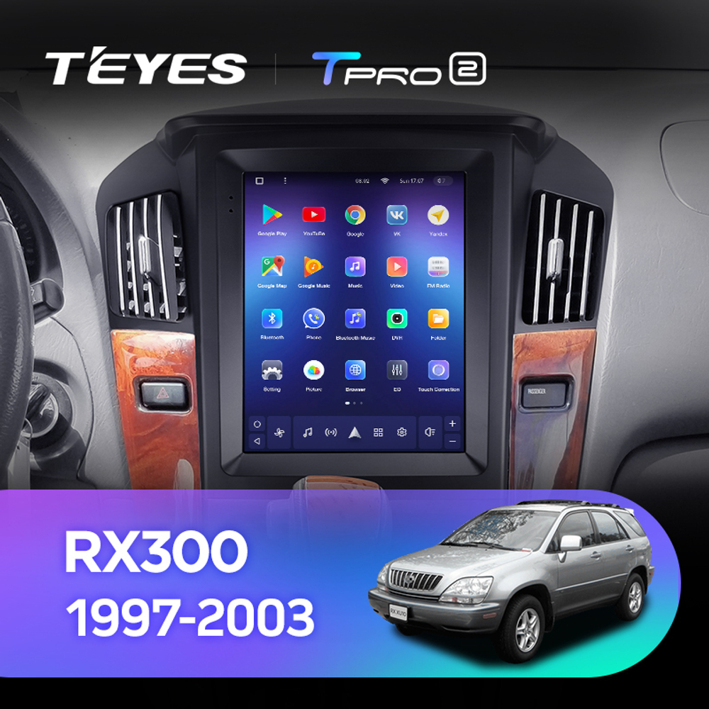 Teyes TPRO 2 9.7" для Lexus RX 300 XU 10 1997-2003