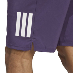 Мужские теннисные шорты Adidas Club Tennis 3-Stripes 7" - темно-сливовый