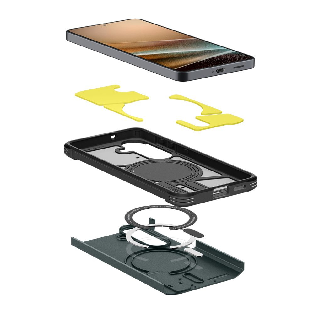 Чехол Spigen Tough Armor Mag Magsafe Galaxy S26 Abyss Green