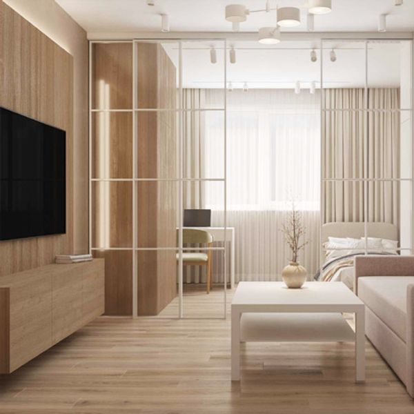 Мебель по дизайн-проекту для трехкомнатной квартиры в ЖМ «Олимпийский»