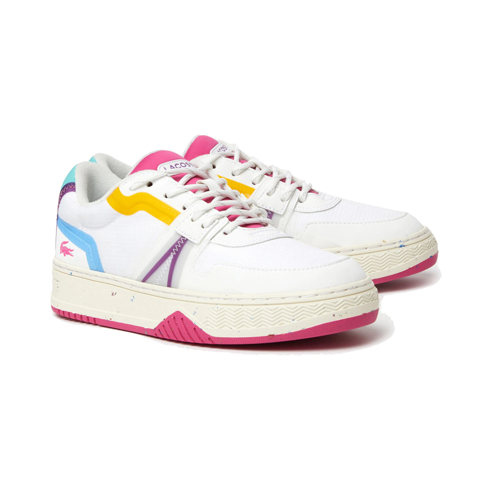 Женские теннисные кроссовки Lacoste L001 ECO Sneakers Women - White, Multicoloured
