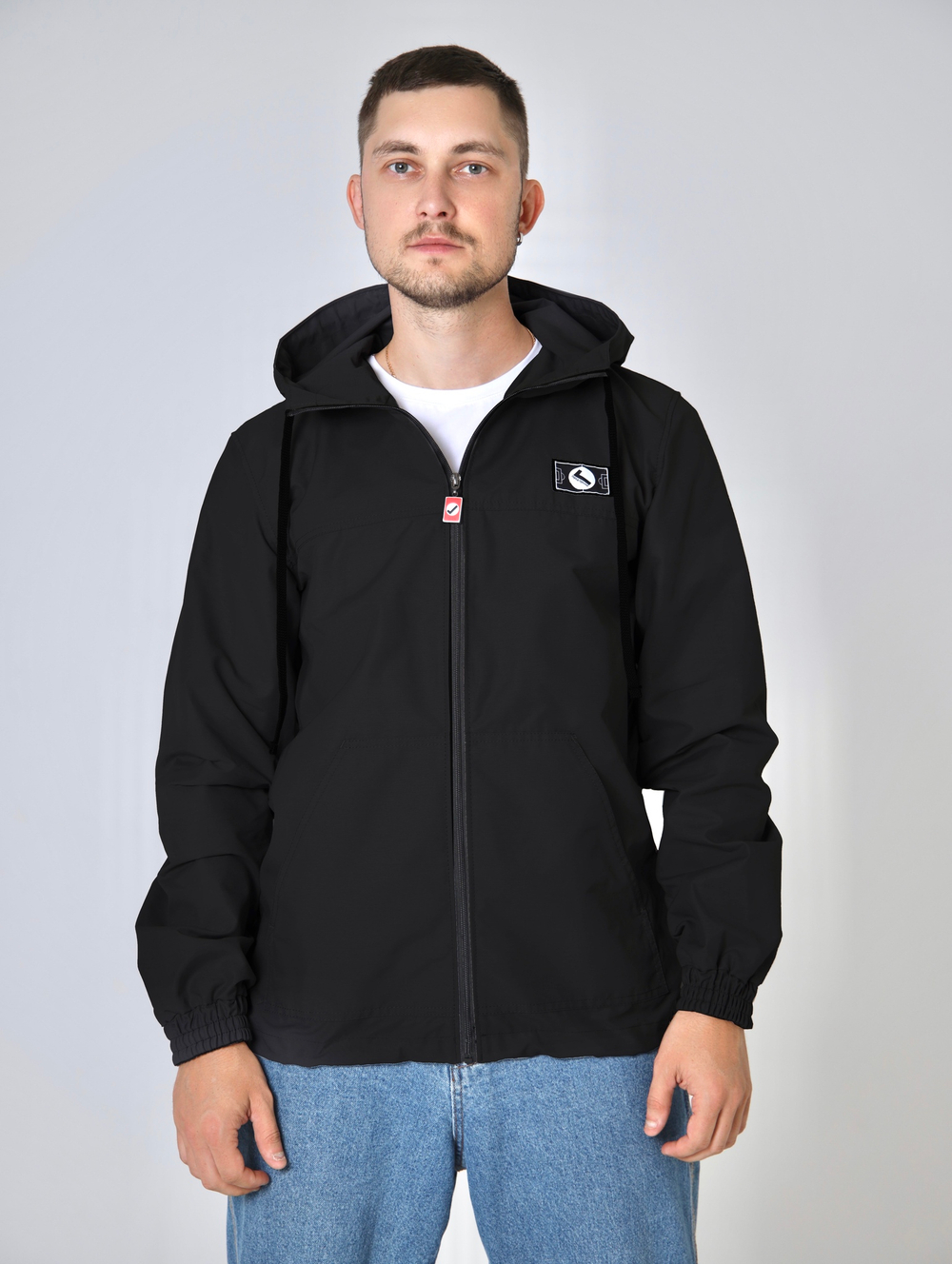 Ветровка легкая Город Горький черный