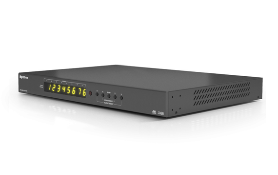 Wyrestorm MX-0808-H2A-MK2 - матричный коммутатор 8x8 HDMI, поддержка 4K, HDMI2.0 (18 Гб/с), HDCP 2.2, де-эмбеддинг аудио, обратный звуковой канал.
