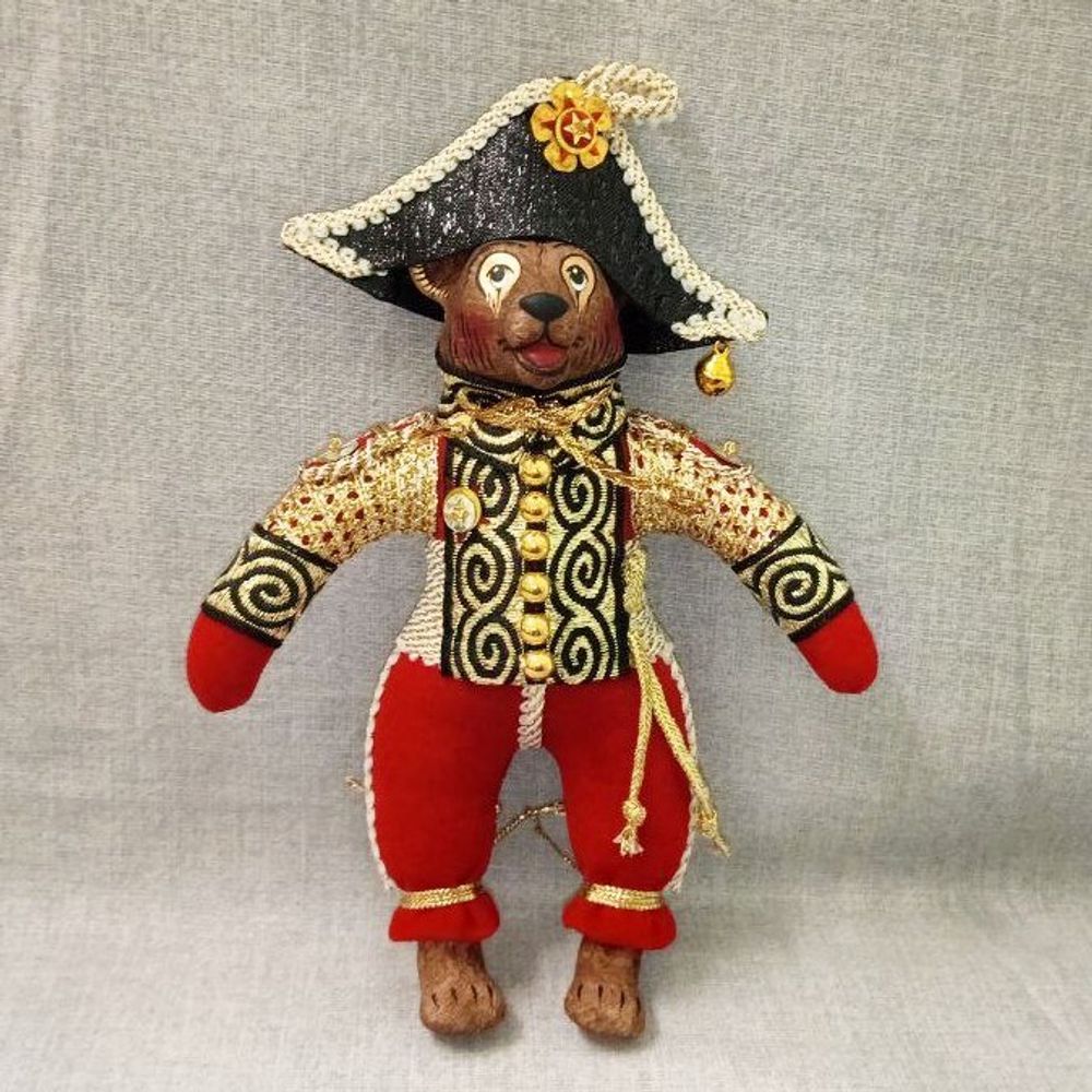 Ёлочная игрушка Медведь Генерал