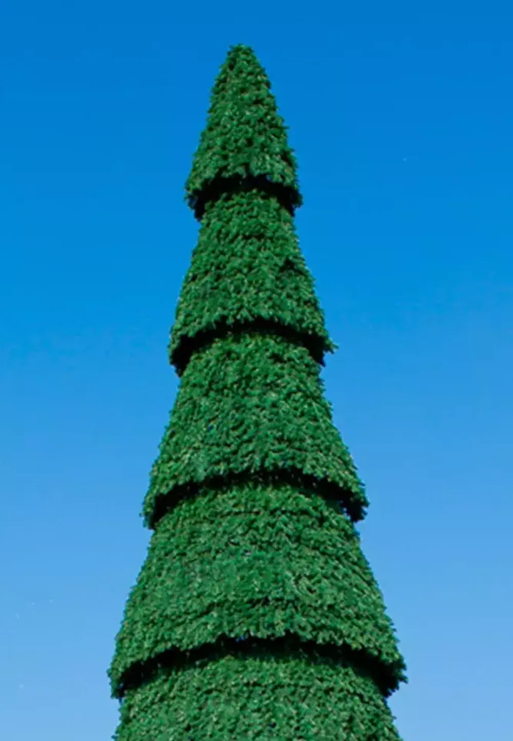 Уличная елка сегментная "Сибирская" (пвх) от 11 м до 30 м