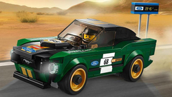 LEGO Speed Champions: 1968 Форд Мустанг Фастбэк 75884 — 1968 Ford Mustang Fastback  — Лего Спид чампионс Чемпионы скорости