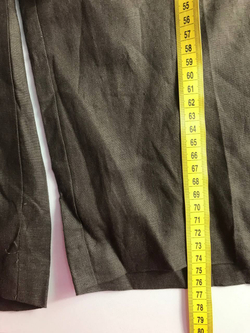 Бриджи Zara льняные свободного кроя, маркировка S, визуально 44 размер, новые