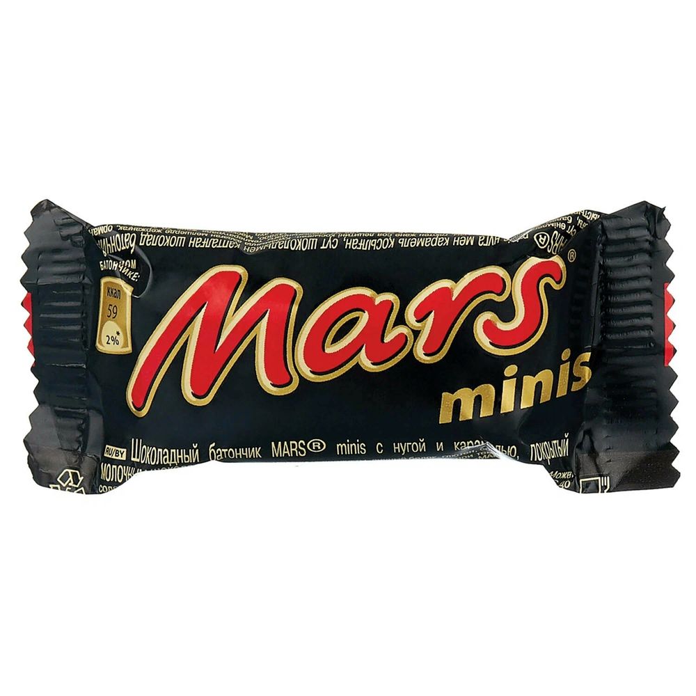 Шоколадные батончики Mars Minis 7 кг