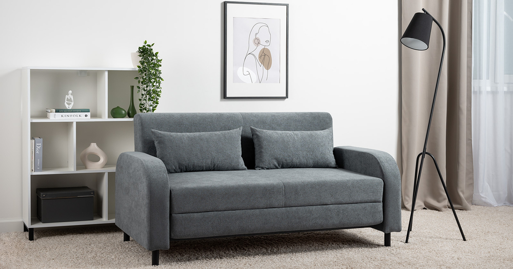 Киото диван-кровать (темно-серый)