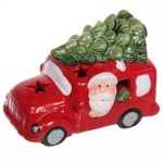 Фигурка с подсветкой Miracle «Новогодний автомобиль» 7*9 см