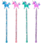 Карандаш чернографитный «Единорожек», 11 секций, ТМ, микс 4 цвета, 16,5см