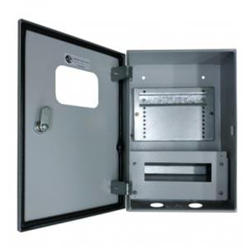 Щит ЩУНс-1х9-2 СЭ1 IP54 У1-018 со стеклом Узола ЩРУН