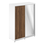 Шкаф-купе высокий комбинированный SG.WH.DM.ALСИГМА (SIGMA),полки