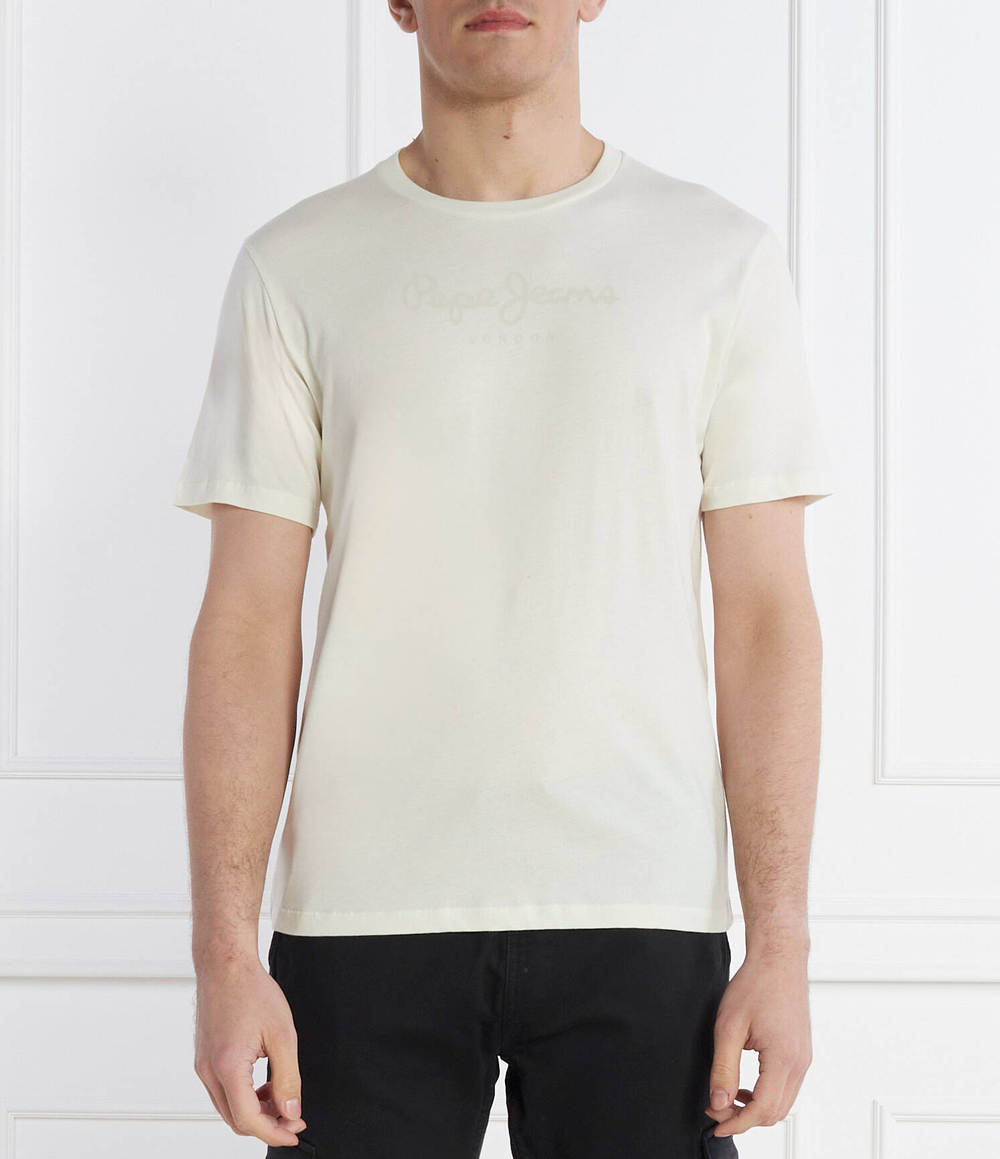 Футболка Pepe Jeans London - экрю(PM508208)