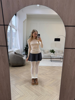 Водолазка молочный