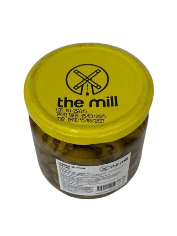 Оливки зелёные The Mill на гриле 380 г