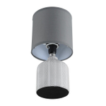 8176/1T COUNTY LN25 000 серый, керамика/текстиль Настольная лампа E14 1*40W 220V ININA