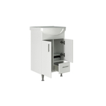 Тумба д/ванной "ВЕСТА-50" под рак.Уют-50 (ROSA) (ПВХ)