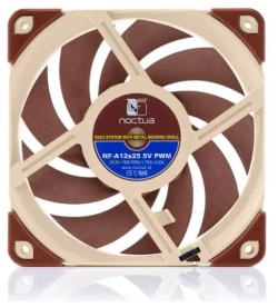 Вeнтилятор для корпуса Noctua NF-A12x25 5V PWM (NF-A12x25 5V PWM) - 120mm 1 1900 об/мин, 21.4 дБ, 4-pin PWM