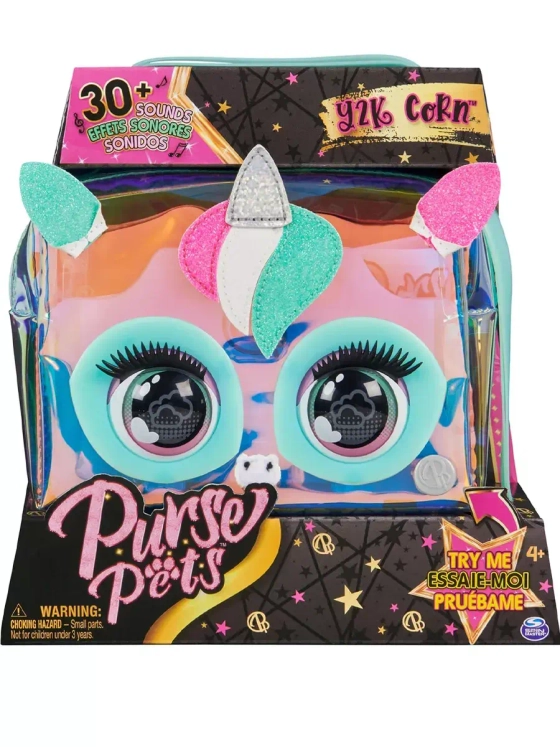 Интерактивная сумочка Единорог Y2K Corn Purse Pets
