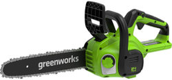 Цепная пила аккумуляторная GREENWORKS G24CS25 24В,25см,3/8-1,1-40 (без АКБ и ЗУ) (2007707)