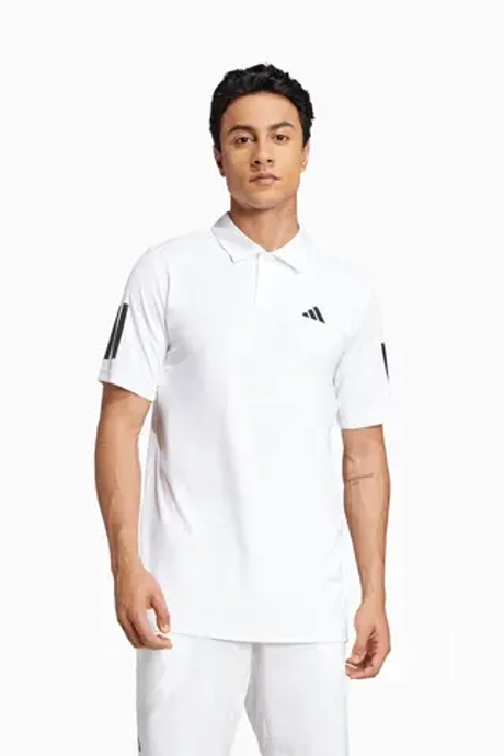 Футболка adidas Club Tennis 3-Stripes Polo - черный