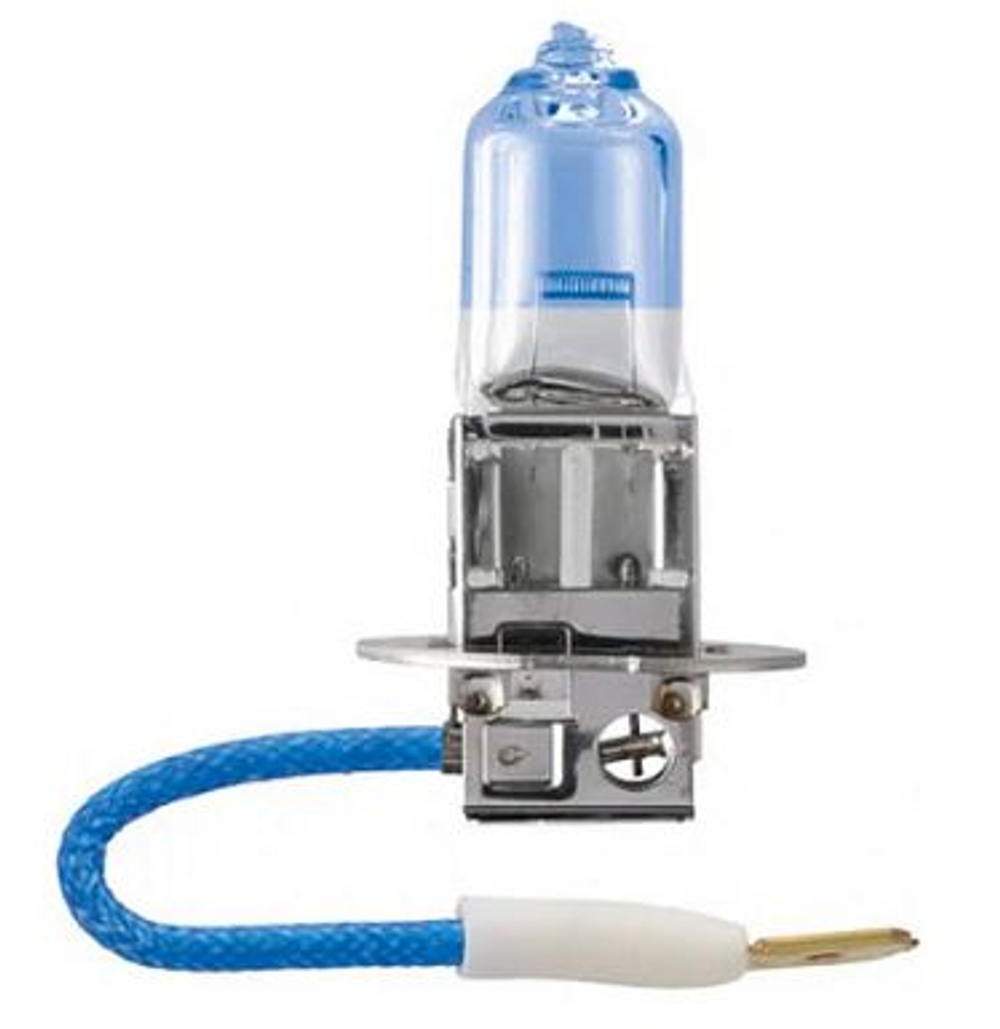 Автолампа H3 12V 55W (PK22s) Philips White Vision Ultra (Р-12336WVUB1) (бл1шт) ложить 2блистера