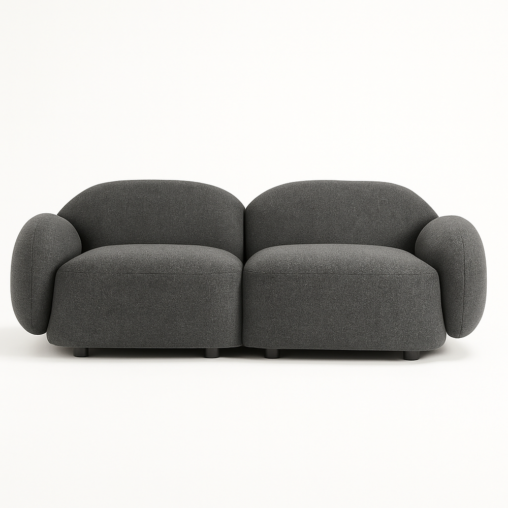 Дизайнерский модульный диван BLOB grey