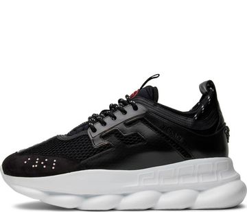 Кроссовки Versace Chain Reaction Black/White