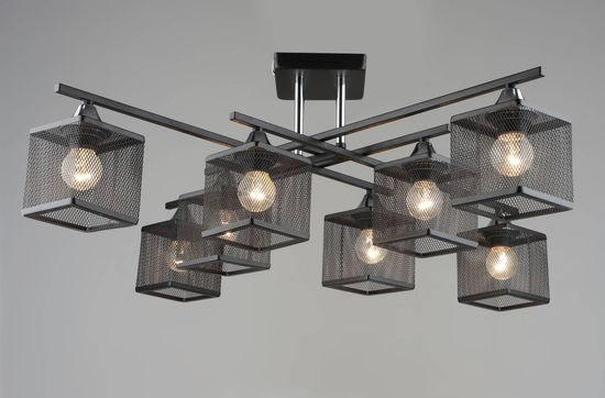 5986/8 BK+CH (1) Люстра (RL)