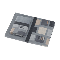 Полотенце 50х100 Feiler New York 211/215 steel grey/slate grey