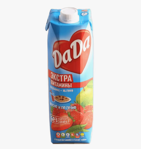 СОК DA DA КЛУБНИКА - ЯБЛОКО 0.95Л