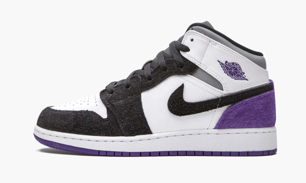 Air Jordan 1 Mid SE GS "Purple"