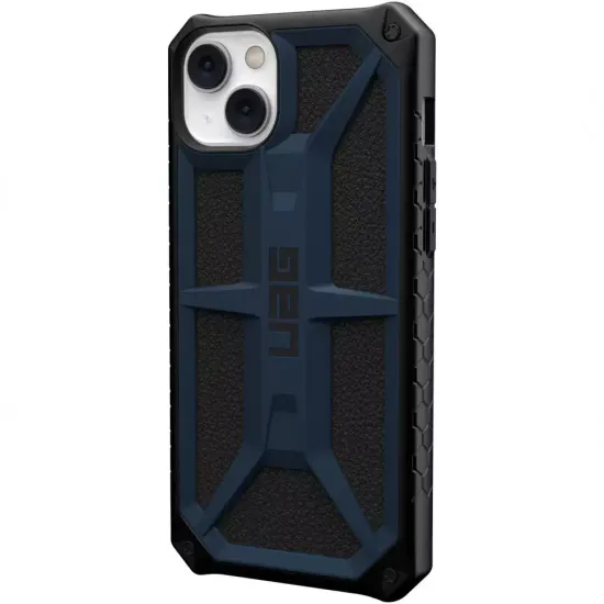 Чехол Uag Monarch для iPhone 14 Plus 6.7", цвет темно-синий (Mallard)