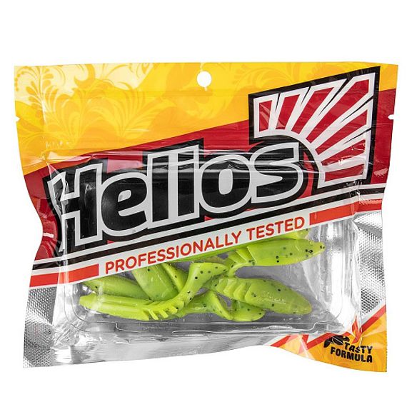 Виброхвост Slash 2,64&#39;/6,7 см Pepper Lime 10шт. (HS-19-009) Helios