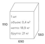 Кресло Everprof Atlant AL M Экокожа Бежевый