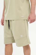 Шорты KUL'TURA Oversize "Basic" Зеленый чай