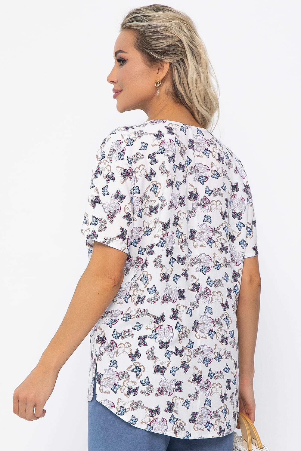 Блуза Маргоша (белая) Б13544-16М LT Collection