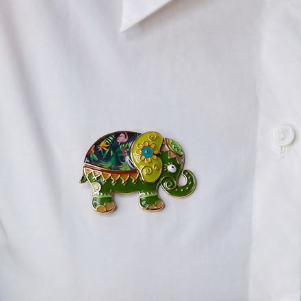 Брошь Shadore Слон XZ2293.19 G/G