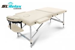 Массажный стол Aluminium (beige) Бежевый