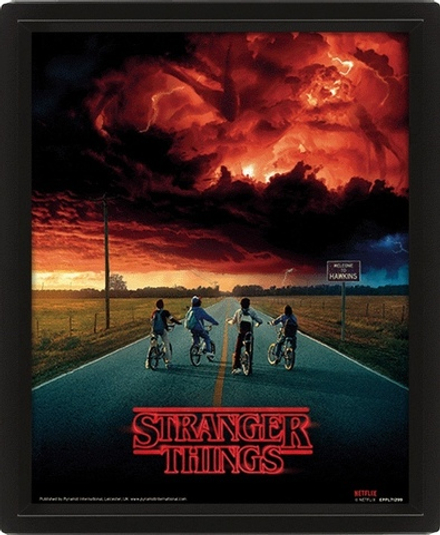 3D Постер Stranger Things (Mind Flayer)