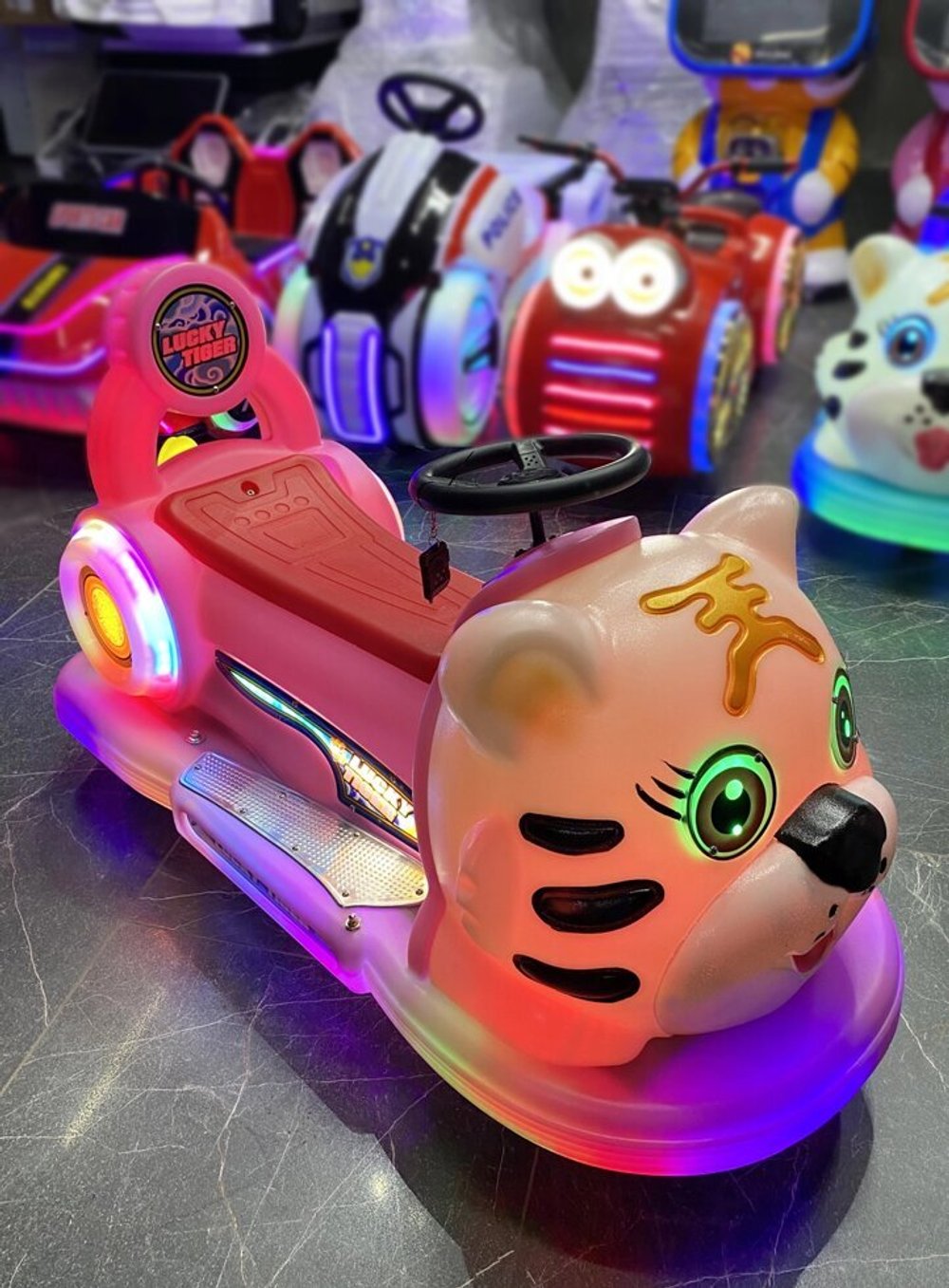 Прокатный аттракцион «Тигрёнок» Электромобиль